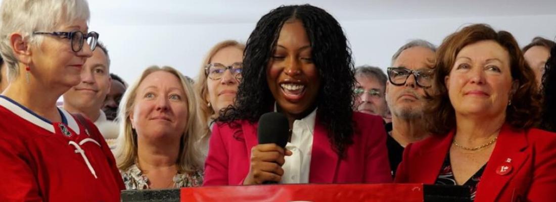 Tatiana Auguste, one of three Liberal MPs elected in recent by-elections. (Photo via X.)