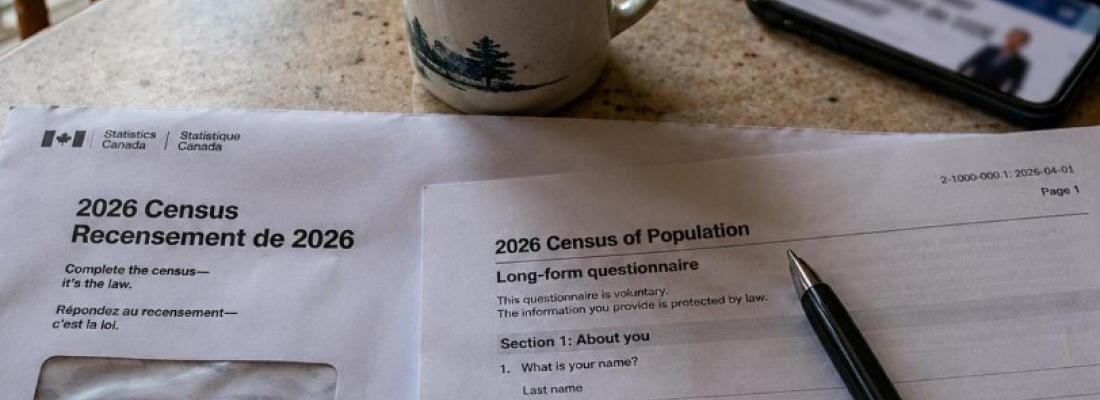 Canadian households received census forms in May. (Photo via Facebook.)