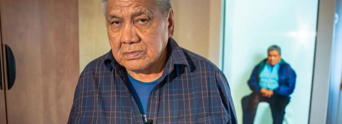 Elder Walter Peter is helping to record oral histories of the Tutchone culture and language. (Photo via Facebook)