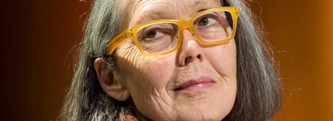 Nobel Prize-winning author Anne Carson. (Photo via X.)