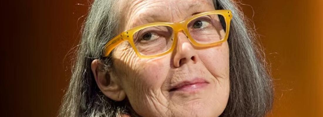 Nobel Prize-winning author Anne Carson. (Photo via X.)