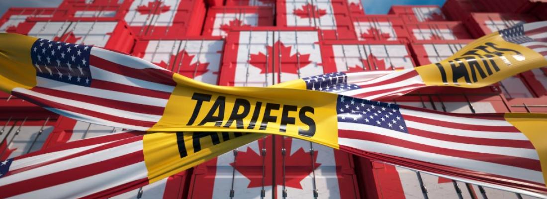 Tariffs are impacting cross-border trade between Canada and the U.S. (Photo via Facebook.)