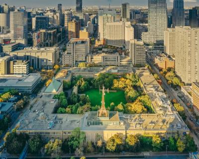 The soon-to-be-renamed Ryerson University campus. The soon-to-be-renamed Ryerson University campus.