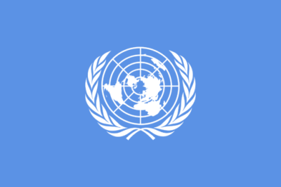 Flag of the United Nations. Flag of the United Nations.