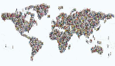Human population has grown exponentially over the past century. Human population has grown exponentially over the past century.
