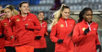 Canada Women’s National Team players. (Martin Bazyl/Canada Soccer) Canada Women’s National Team players. (Martin Bazyl/Canada Soccer)