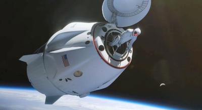 An astronaut ventures out of the Polaris Dawn spacecraft. (Photo via X.) An astronaut ventures out of the Polaris Dawn spacecraft. (Photo via X.)