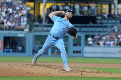 Blue Jays pitcher Trey Yesavage broke numerous records in Game 3 of the World Series. (Photo via Fast24News’ Facebook page.)