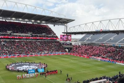The Canadian Men’s Soccer Team will participate in the FIFA World Cup in June.  (Photo via Fa-cebook.)