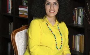 Human Rights activist Narges Mohammadi received the 2023 Nobel Peace Prize. (Photo via Nicholas Kristof’s Facebook page.)