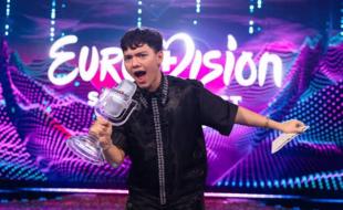 JJ, winner of Eurovision 2025. (Photo via X.)