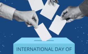 September 15 is the International Day of Democracy. (Image via Council of Europe’s Facebook page.)