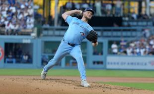 Blue Jays pitcher Trey Yesavage broke numerous records in Game 3 of the World Series. (Photo via Fast24News’ Facebook page.)