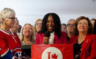 Tatiana Auguste, one of three Liberal MPs elected in recent by-elections. (Photo via X.)