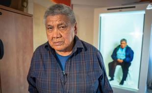 Elder Walter Peter is helping to record oral histories of the Tutchone culture and language. (Photo via Facebook)