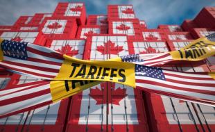 Tariffs are impacting cross-border trade between Canada and the U.S. (Photo via Facebook.)